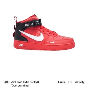 Nike Air Force 1 Mid ‘07 LV8. Used.